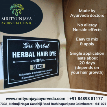 Herbal hair dye