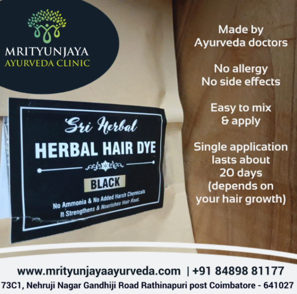 Herbal hair dye